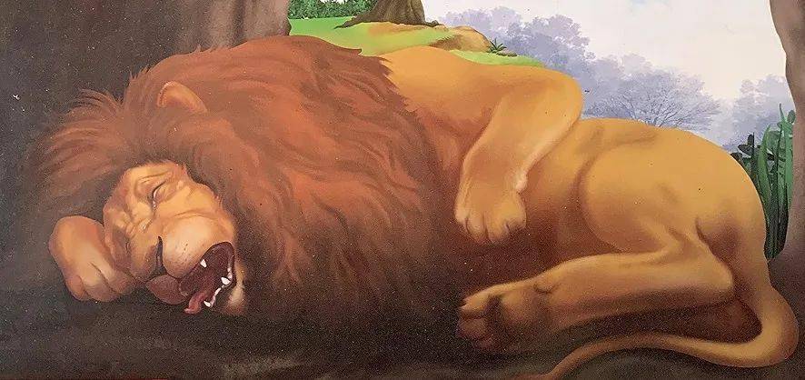 伊索寓言生病的狮子thesicklion