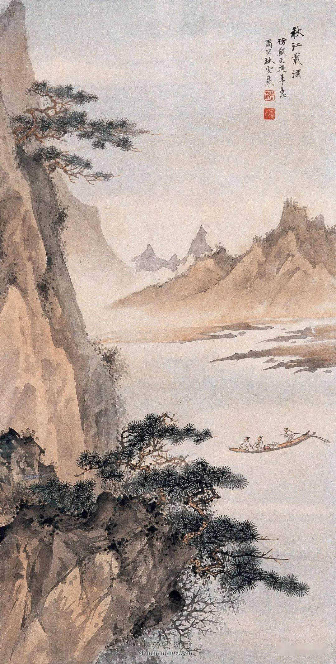 名品视界清代林雪岩写意人物赏