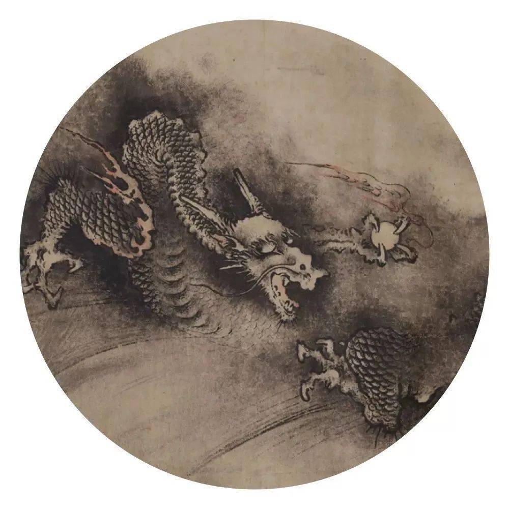 陈容《九龙图》