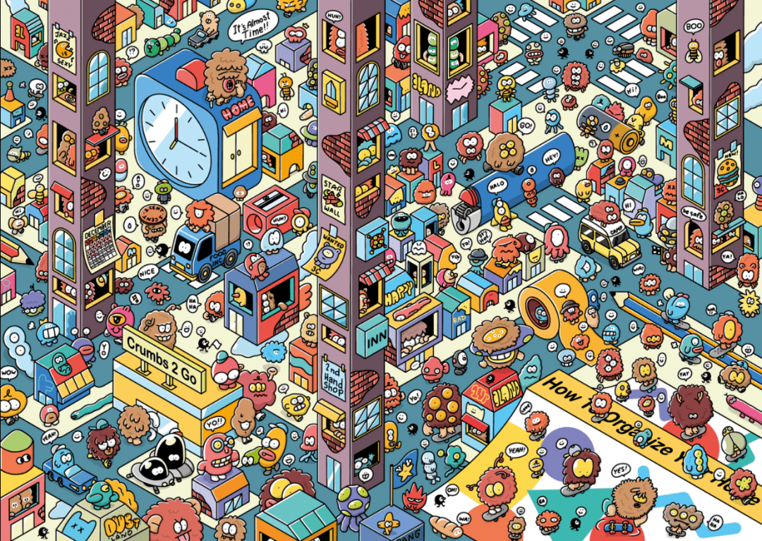 夏日街头的缤纷色彩,都在3land studio的插画世界里._pom_moe_作品