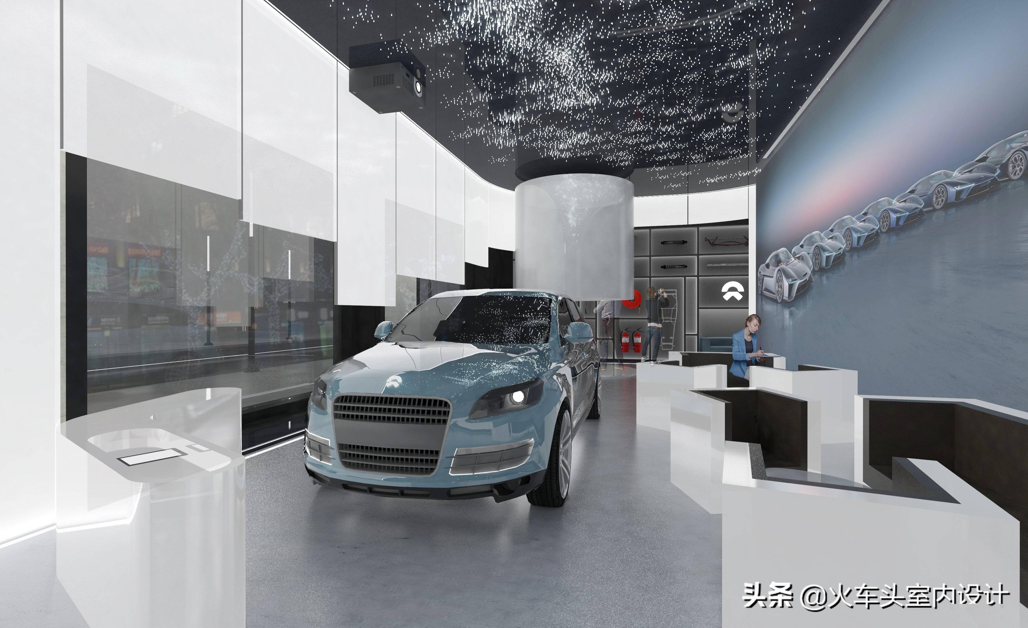 汽车展厅施工图纸6套新能源汽车体验店汽车4s店_搜狐汽车_搜狐网