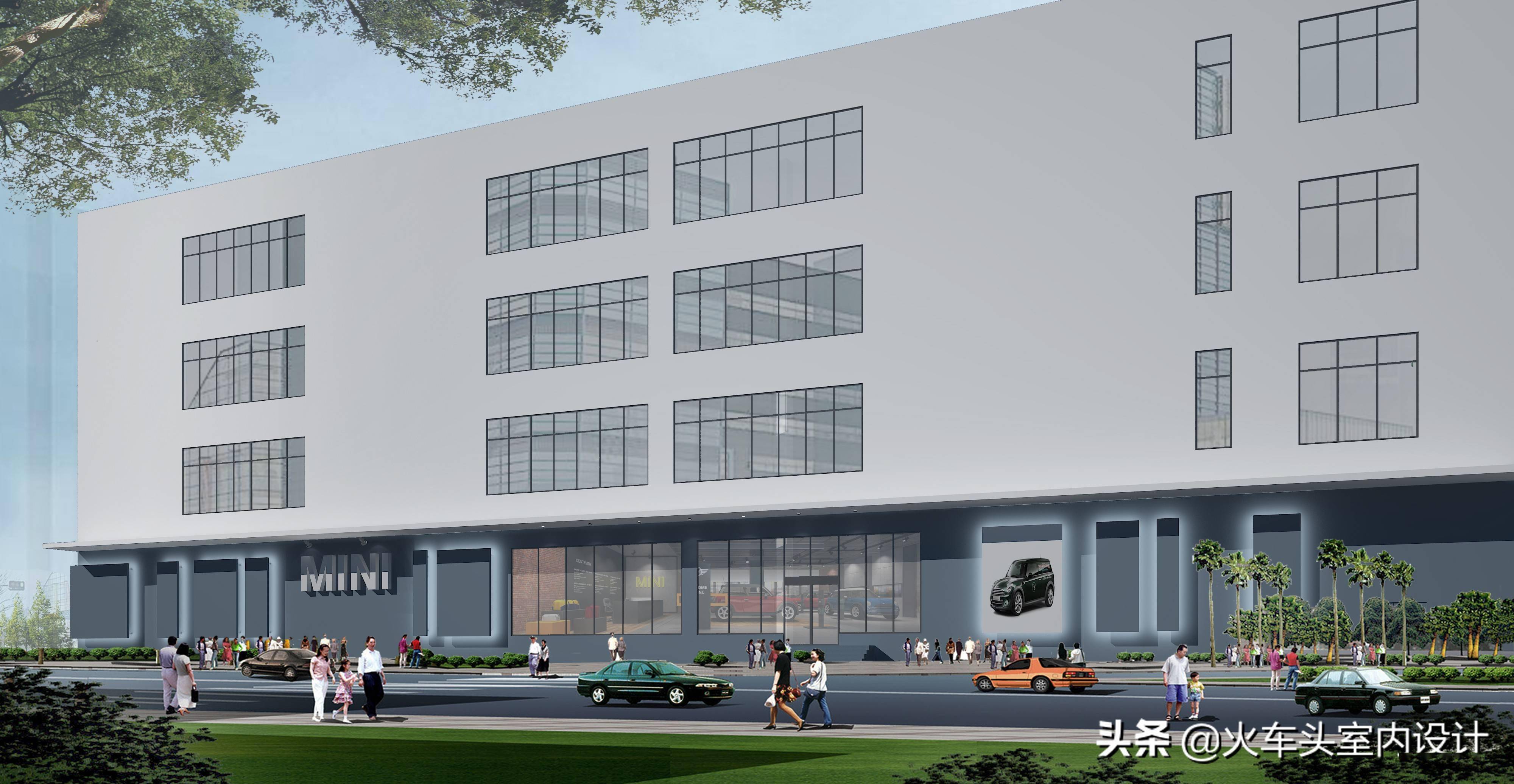 汽车展厅施工图纸6套新能源汽车体验店汽车4s店_搜狐汽车_搜狐网