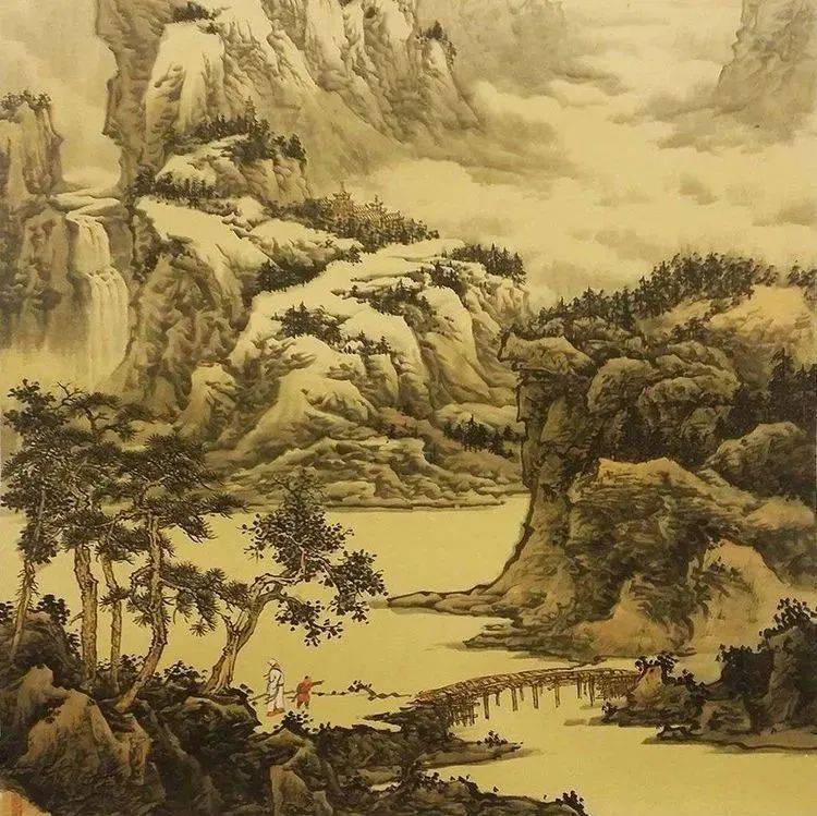 山水画的虚实与模糊_景物_方法_画面