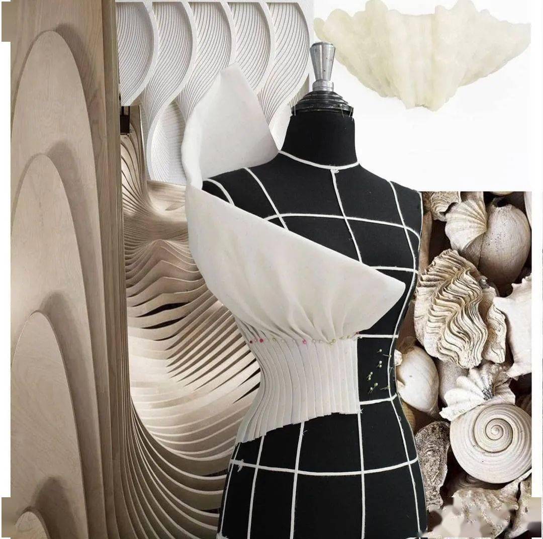 (创意结构全靠立体造型)_裁剪_服装_人体