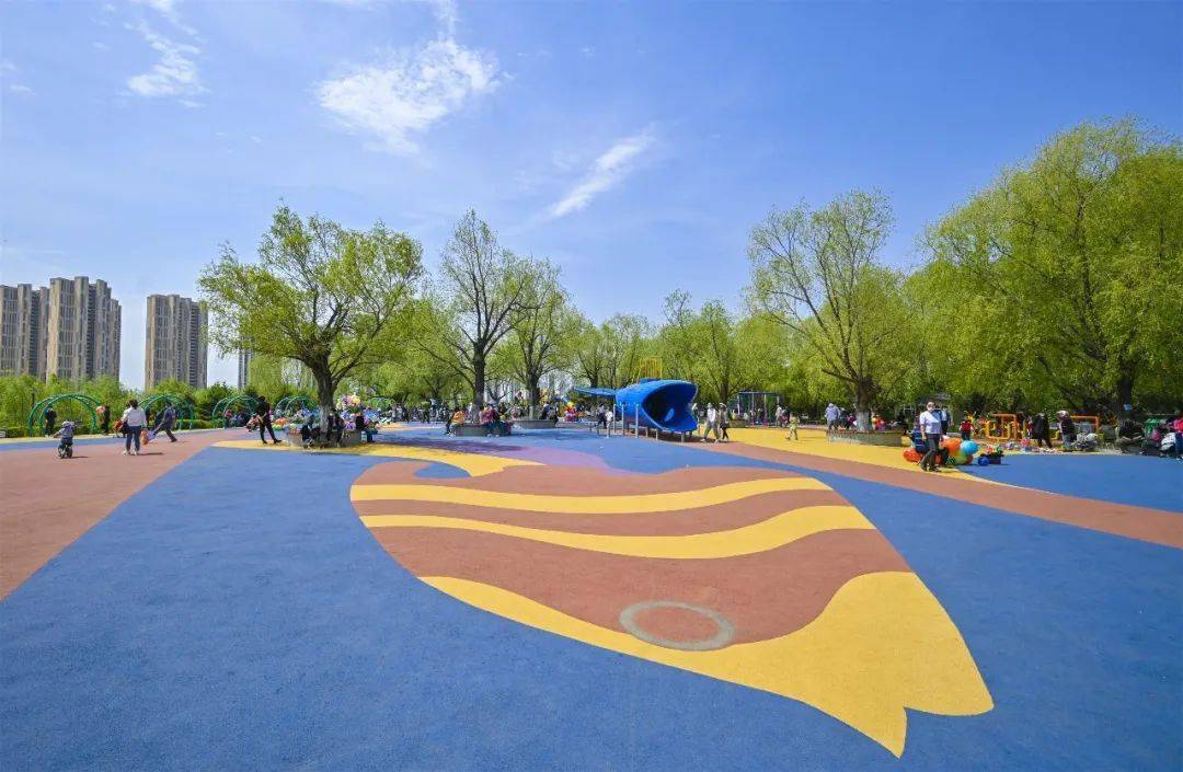 沈北蒲河生态廊道这里藏着一个儿童游乐广场
