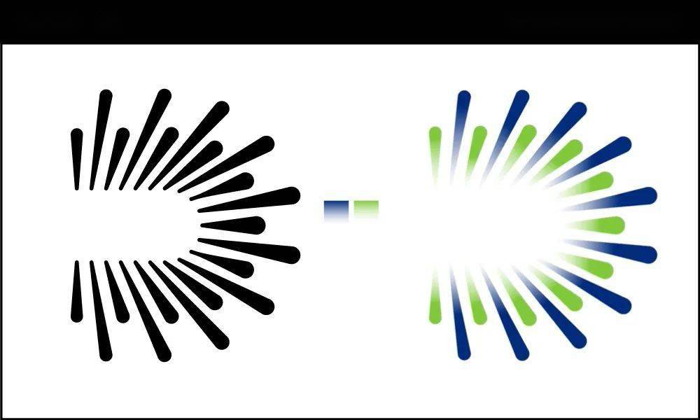 拿捏8种logo设计技法!_混合_图形_发散