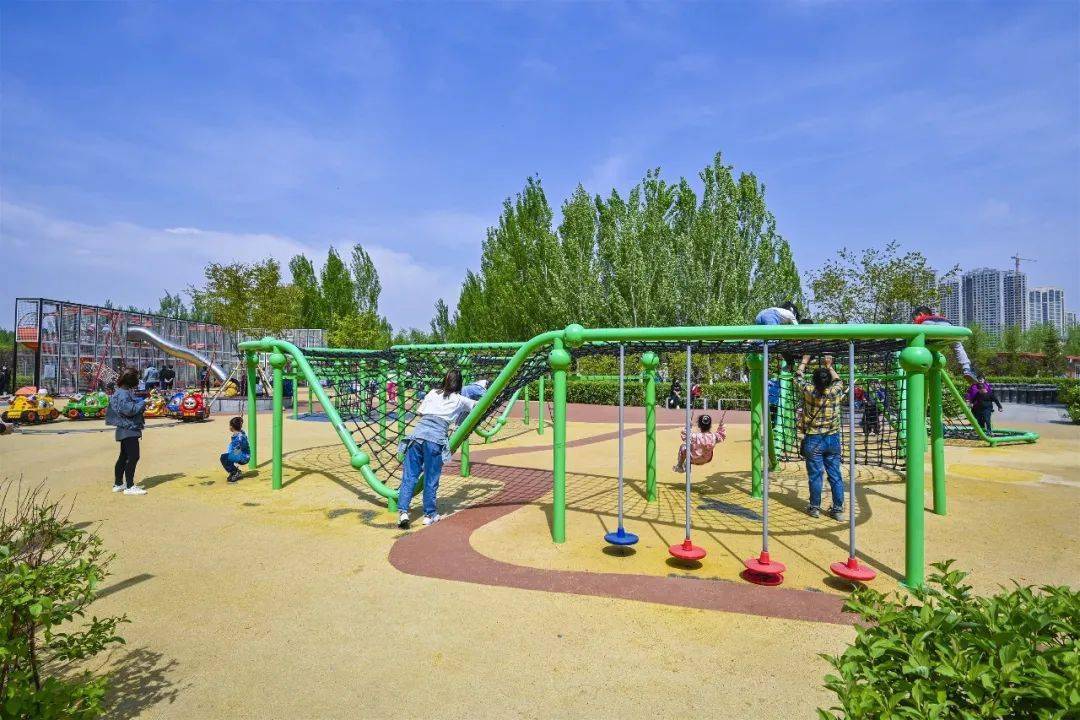 沈北蒲河生态廊道这里藏着一个儿童游乐广场