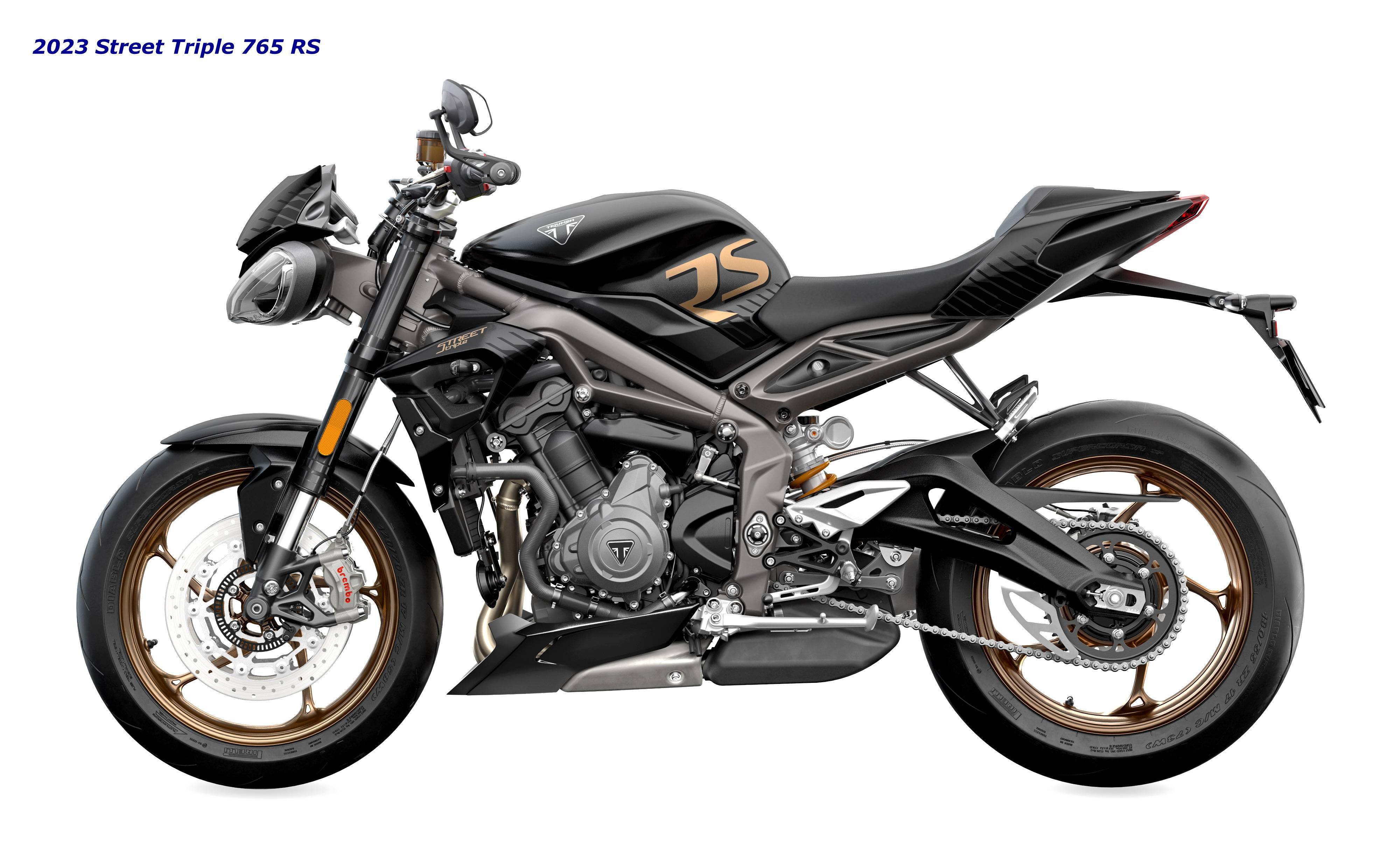 triumph凯旋摩托发布六个2023新图案车型