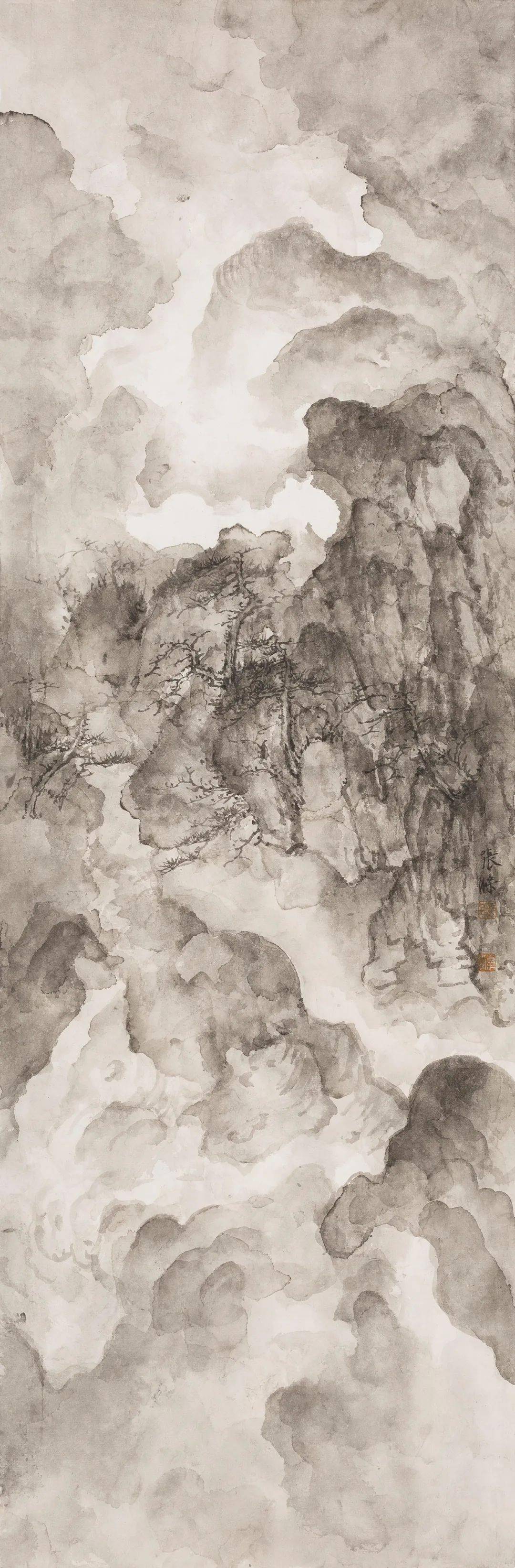 有南方之秀润,融北方之苍茫_作品集_北京_水墨