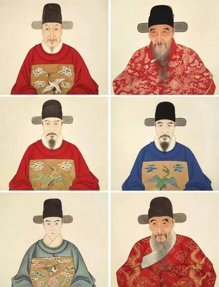 明 无款 沈度春荫调鹤图小像卷宋高宗赵构(1107年6月12日-1187年11月9