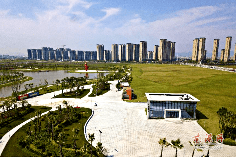 龍港新城翠湖公園基本完工實景圖來了