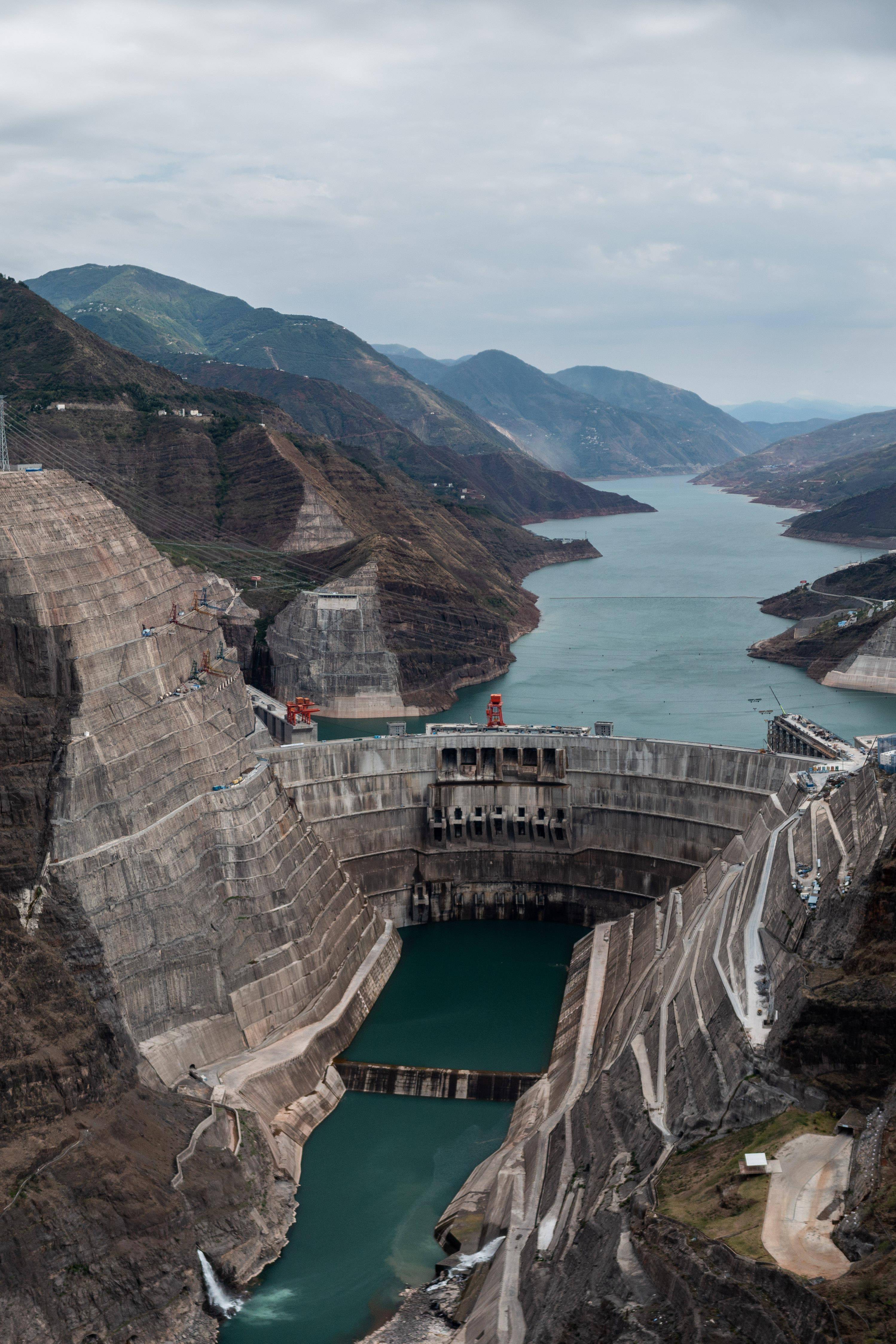 白鹤滩水电站右岸座环图片