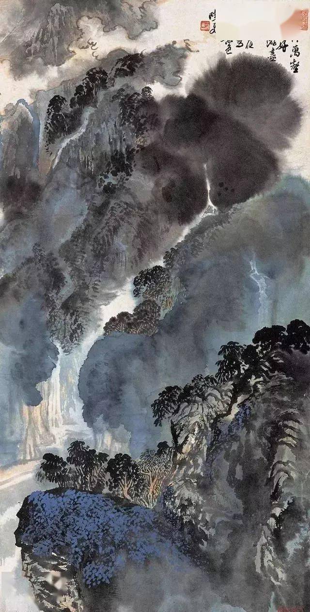 67陆一飞的精美山水画作品欣赏