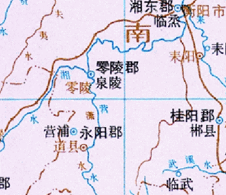 湖南省永州市建置沿革史_零陵_荊州_道州