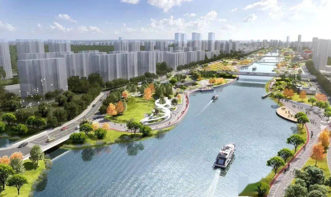 如泰运河风光带现场拆除工作基本完成期待网红打卡地早日建成