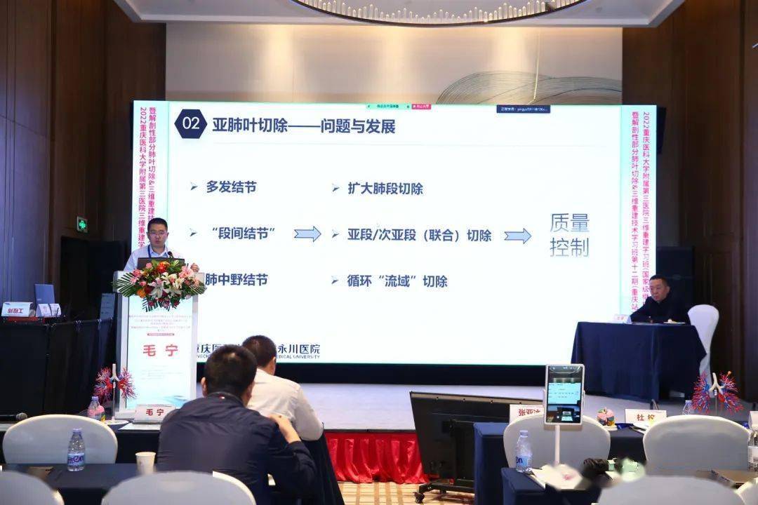 中国医学科学院肿瘤医院邱斌教授分别为大会致欢迎词△重医大附三院