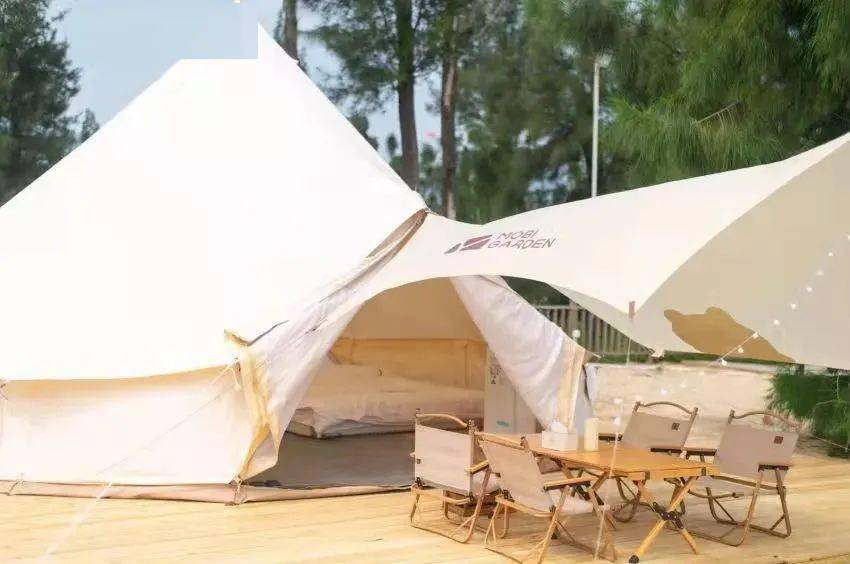 海边露营西涌沙滩轻奢星空露营快带上家人朋友get海上日出日落