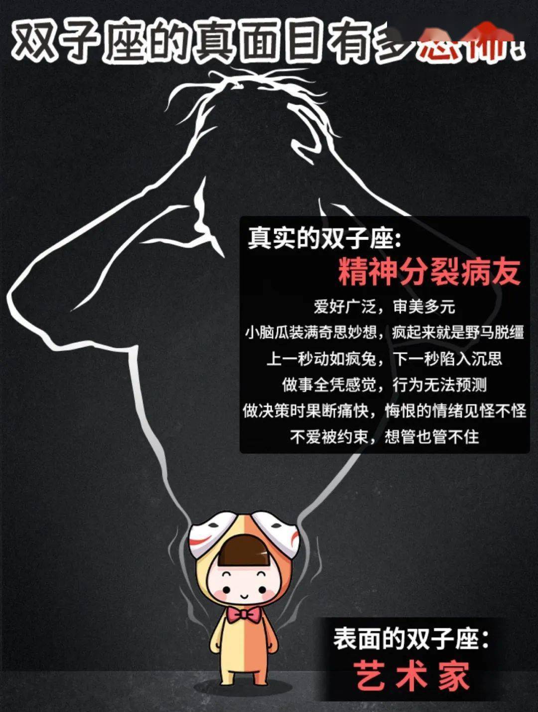 双子座的真面目有多恐怖?_真面目_双子座