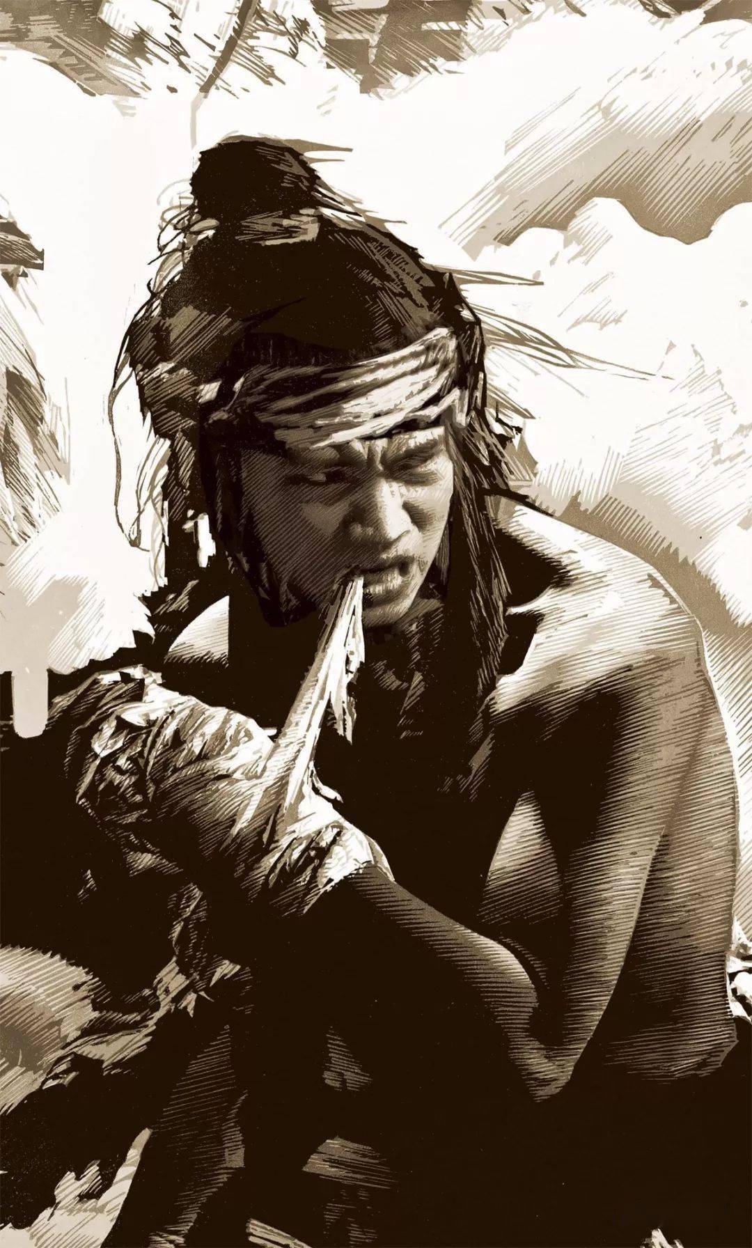 版画作品《史可法殉城》赏析