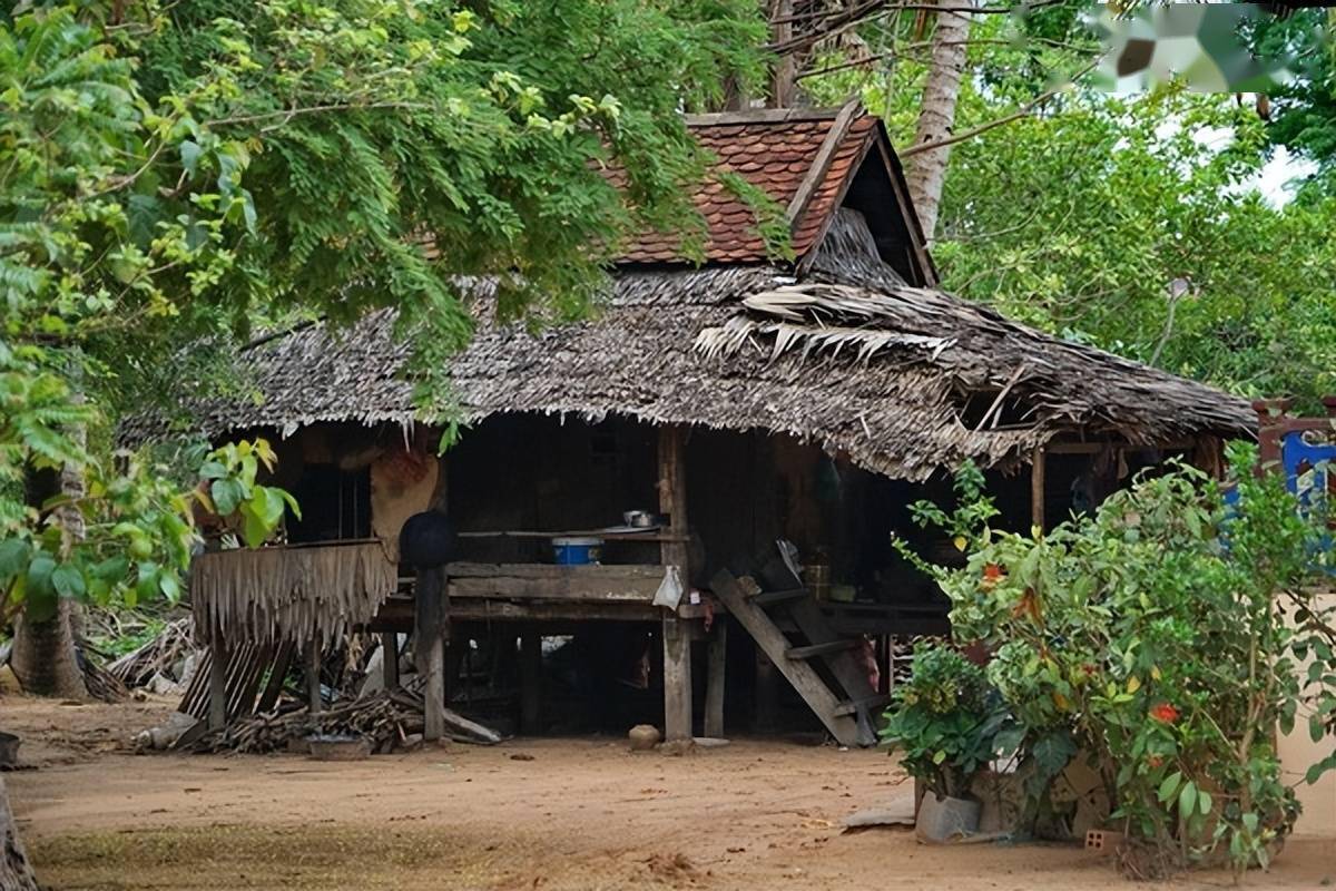 柬埔寨暹粒有趣一天突突车司机带我回家看看乡村与孩子