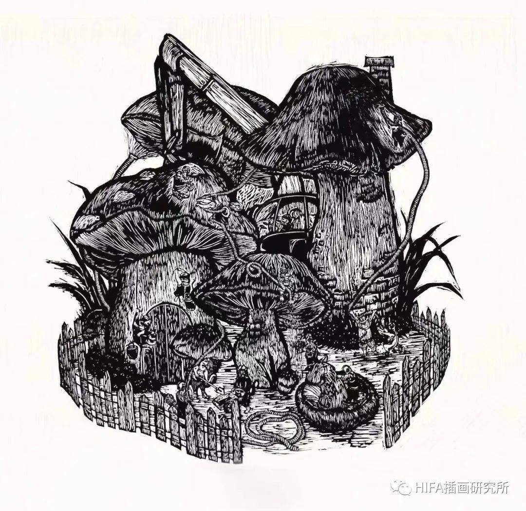 秀丨湖北美术学院版画系插画专业本科生毕业作品展_艺术_创作_设计