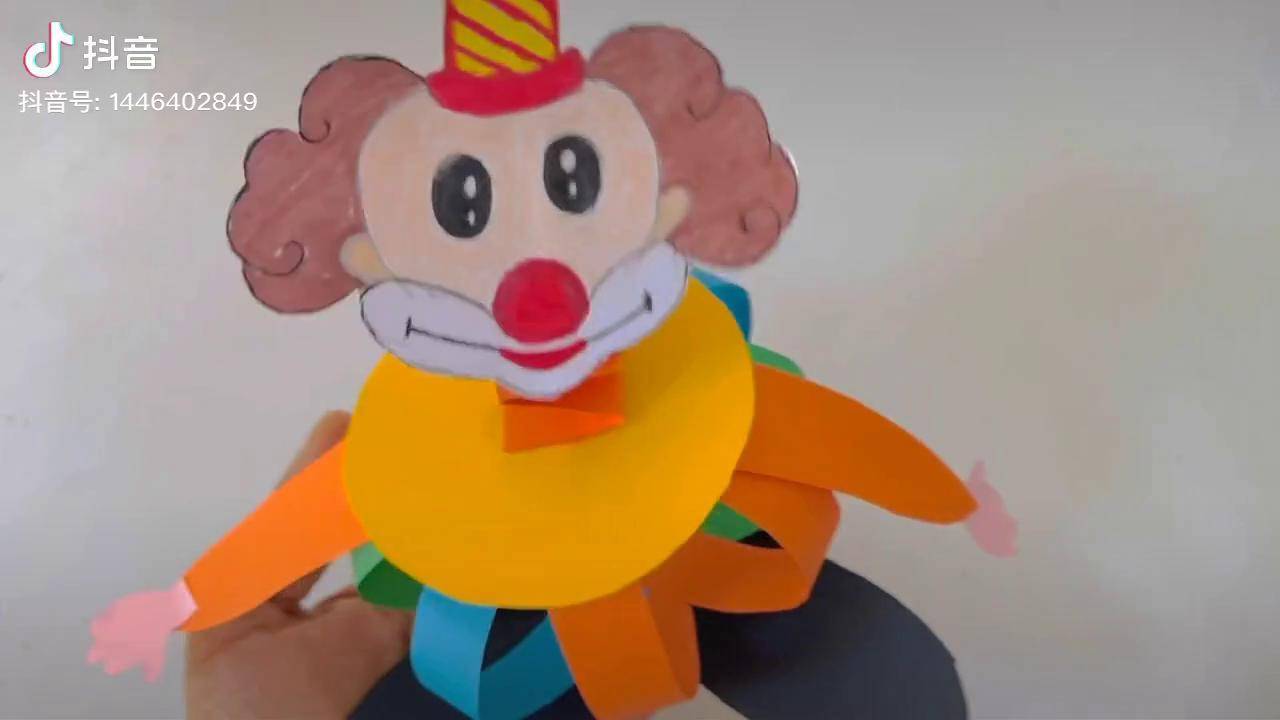亲子手工制作 一起做手工 幼儿手工 亲子手工 儿童手工_手工_小丑