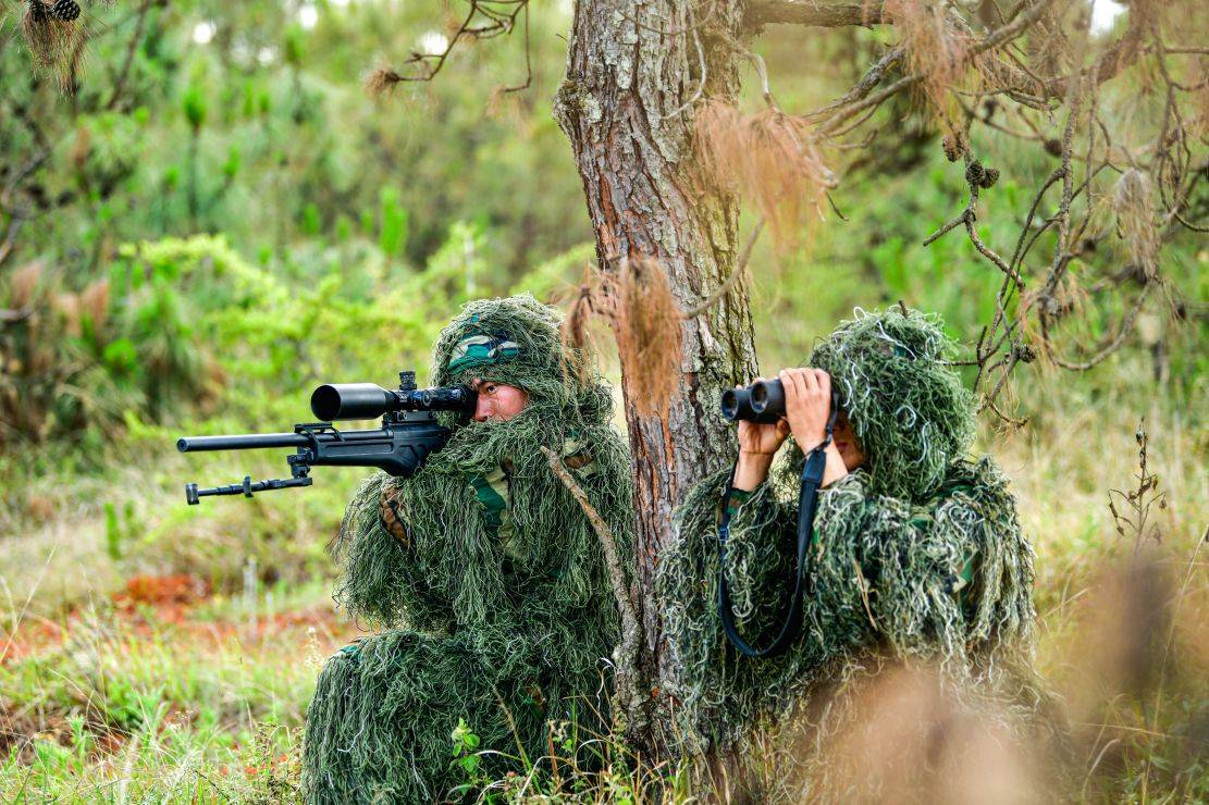 山地丛林狙击手的训练日常