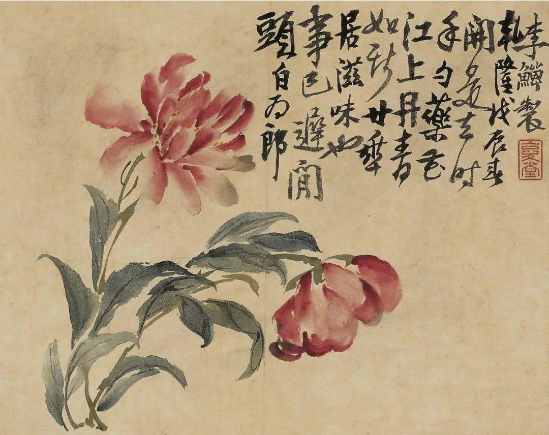 盛世画仙——李鱓,其画花叶滋润,墨彩欲滴,清新动人_作品_画风_风格
