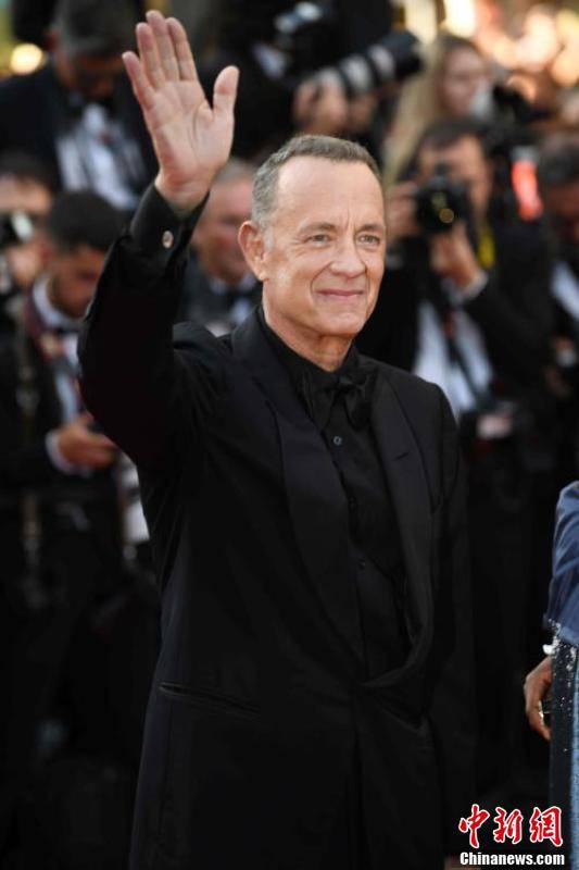 第75届戛纳电影节影片《猫王》主演亮相首映红毯_汤姆·汉克斯_美国