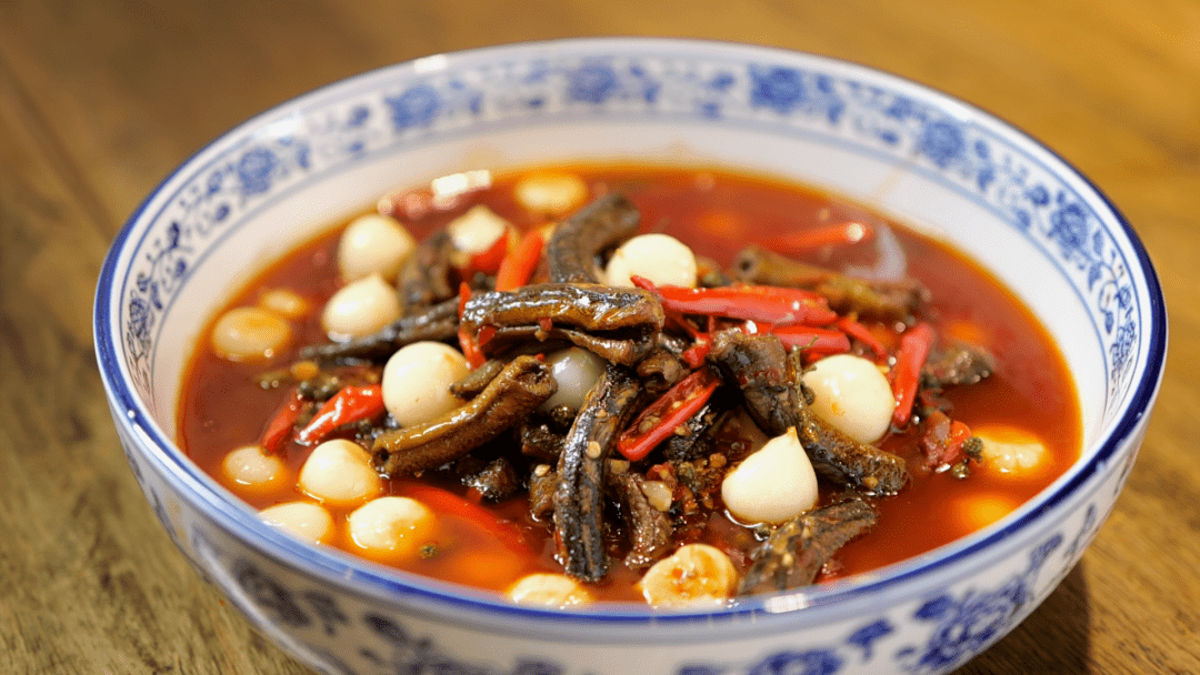 大师的菜味浓味厚味鲜味香烧鳝段内江水鲜风味代表菜