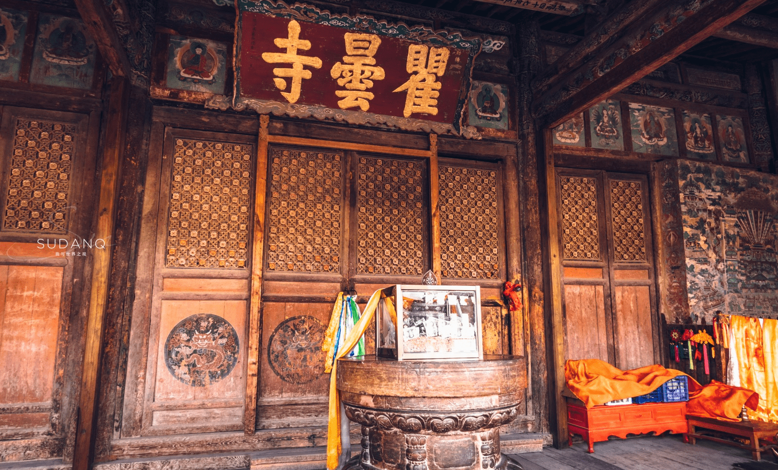 传闻他在青海瞿昙寺出家_建筑_国殿_寺庙