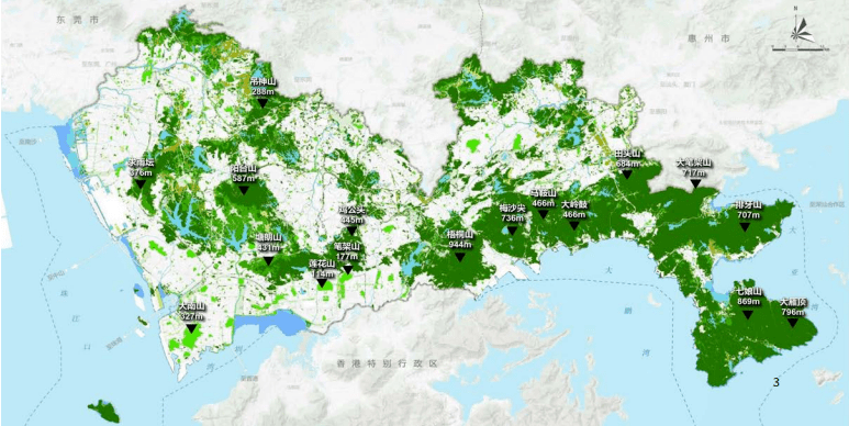 深圳公园城市建设总体规划草案正式公示_自然_保护区_生态