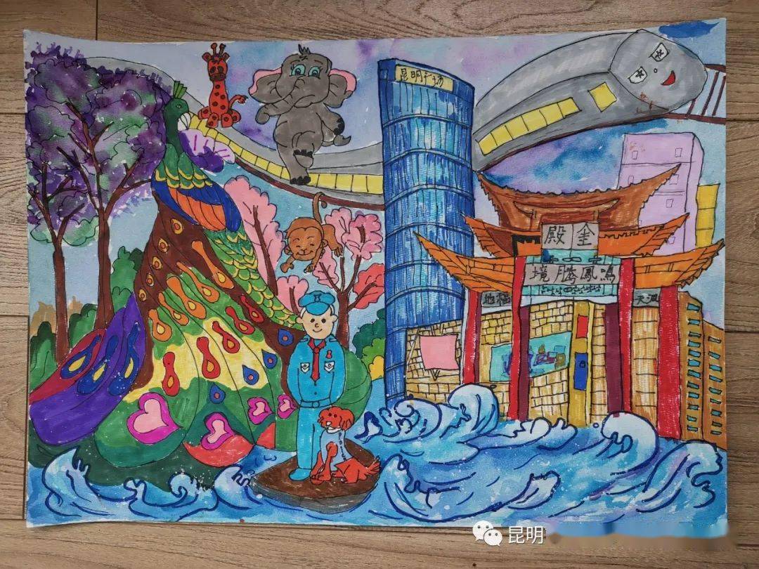盘龙区2022年绿意舒展生态盘龙主题绘画征集活动作品评选结果公示