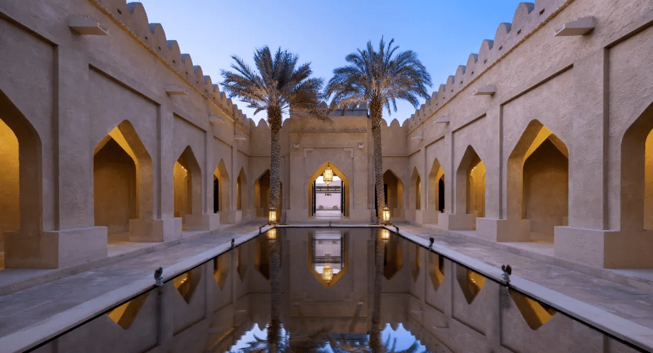 中东宫殿级度假酒店royalpavilion