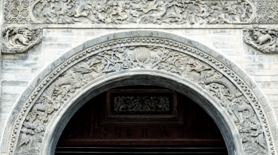 安徽游亳州花戏楼砖雕