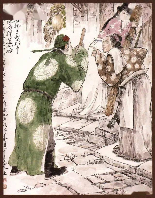 连环画传奇精品回放258连环画家颜梅华和他的封笔之作武松打虎彩色