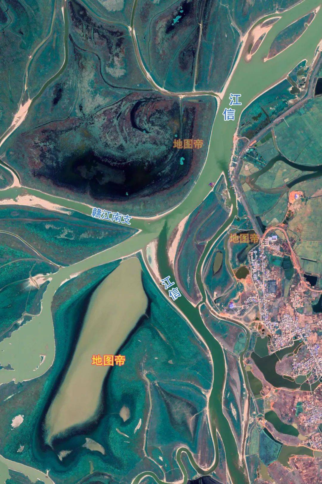 鄱阳湖水域变化有多大航拍图一目了然