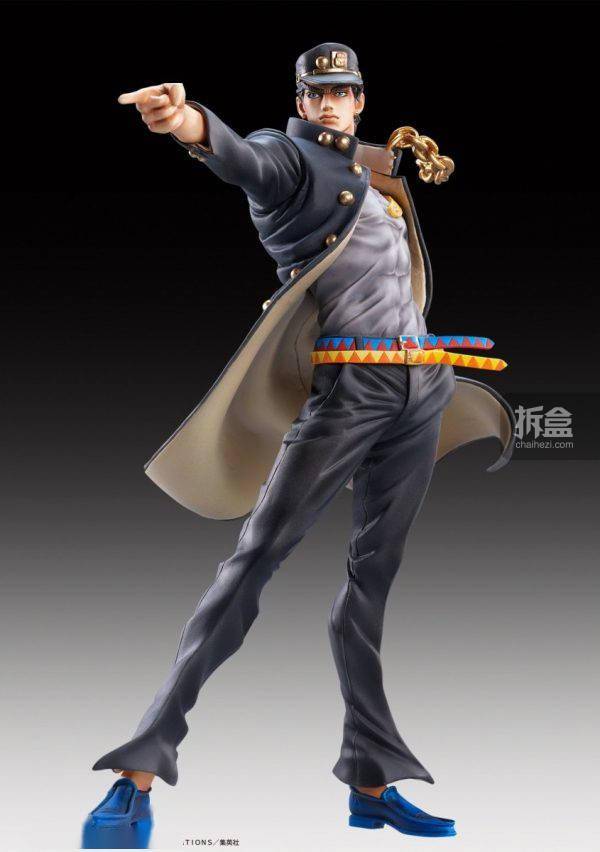 medicos雕像传说jojo的奇妙冒险空条承太郎白金之星手办