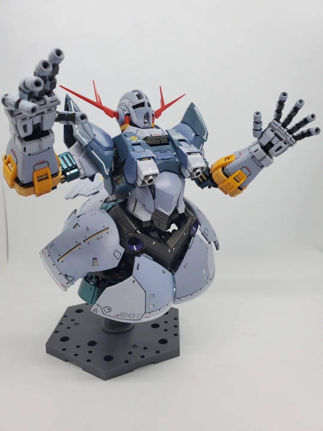 不改色,rg吉翁号全原色涂装