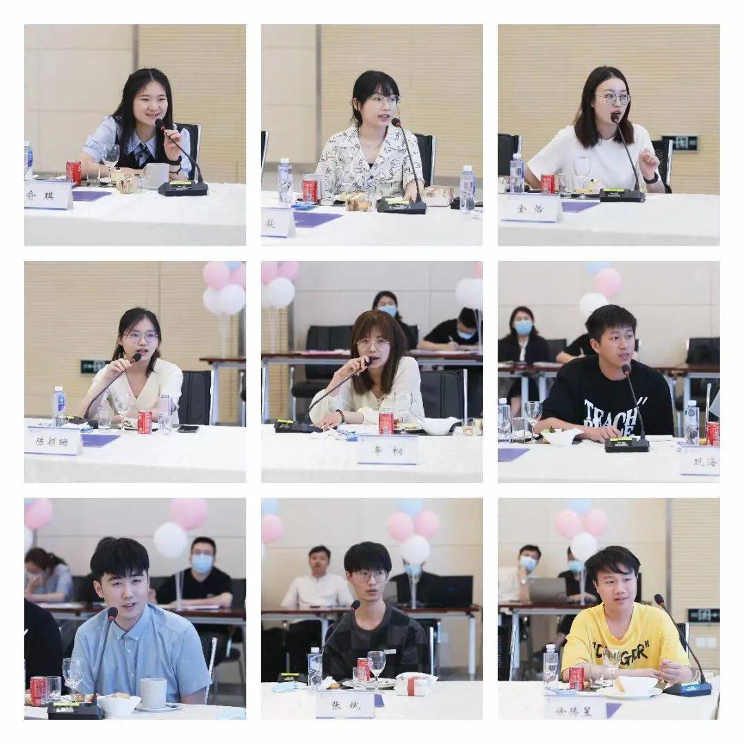 南邮举行2022届毕业生书记校长午餐会_校友_曹宁_叶美兰