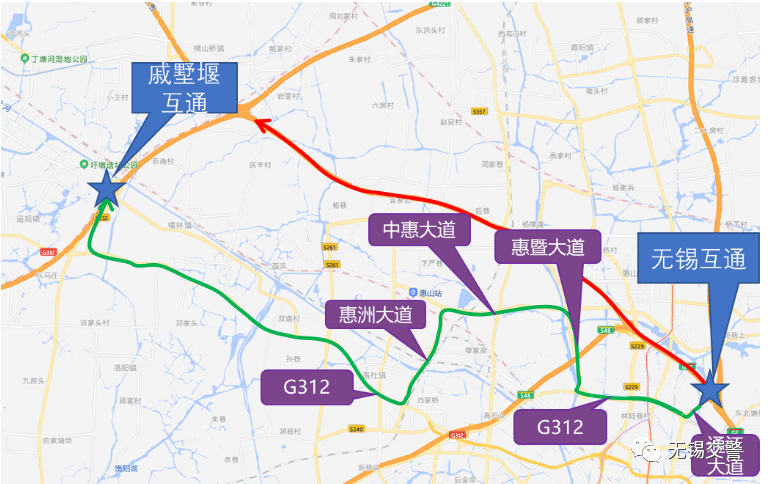 注意绕行g42沪蓉高速施工提醒