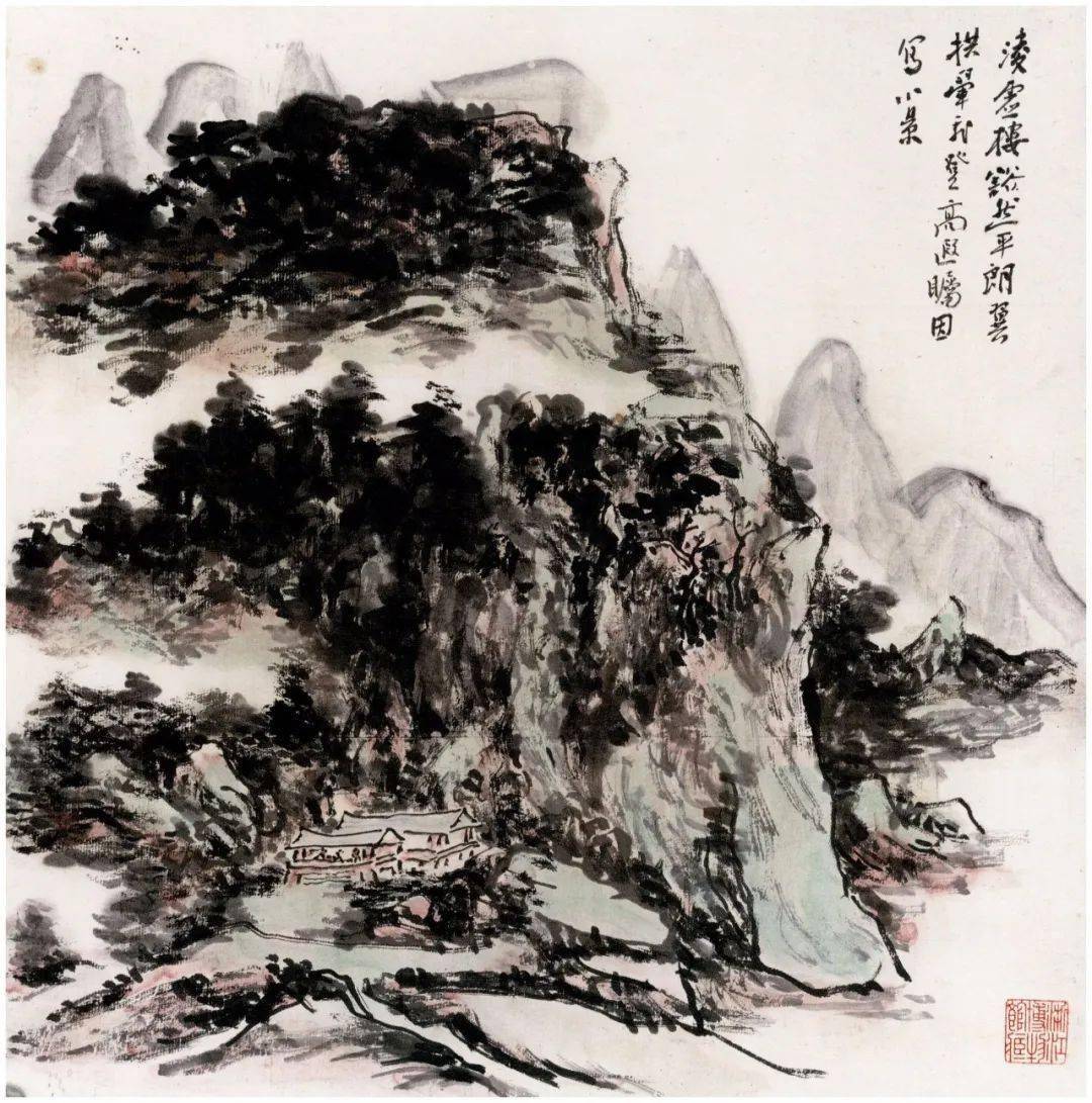 国画大师黄宾虹的山水画作品欣赏