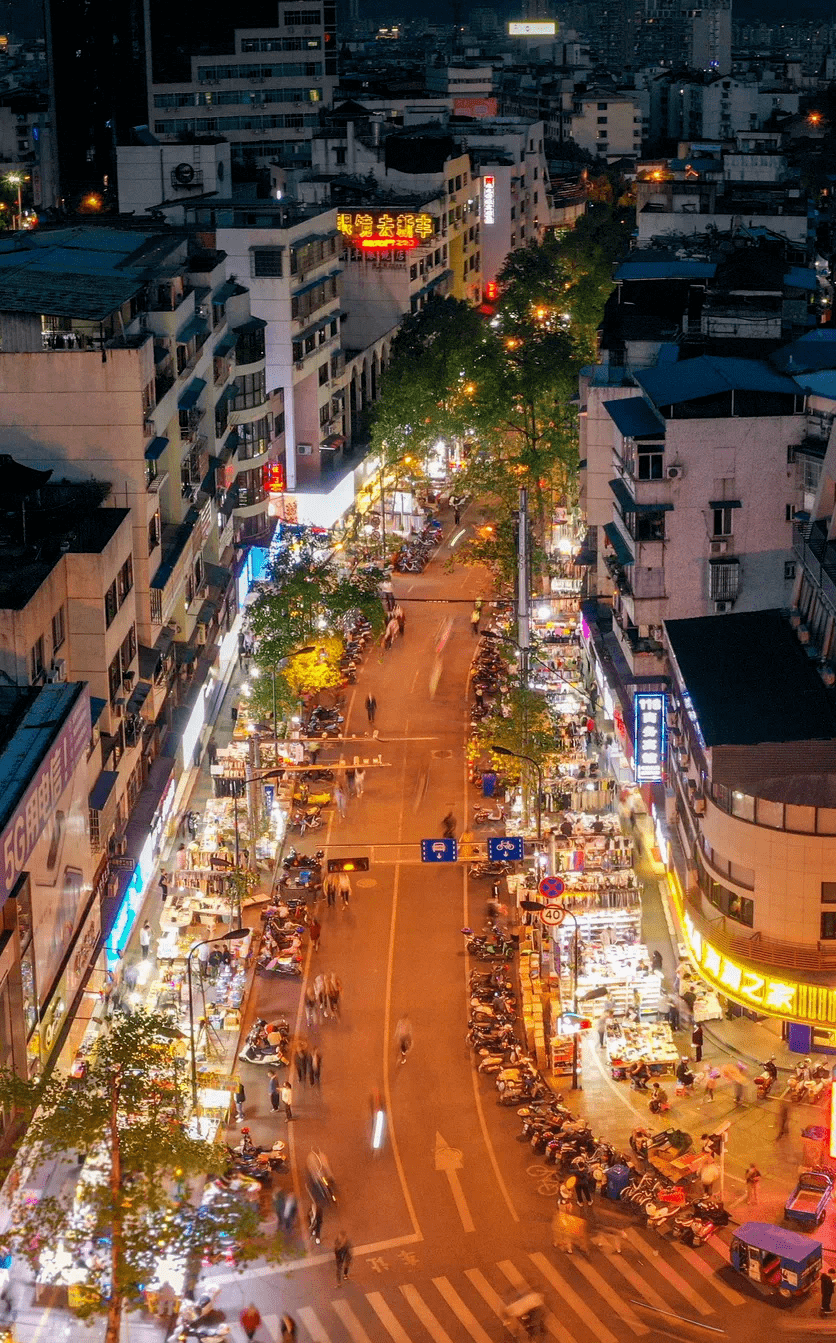 继光街夜市暂时搬迁丽水市区这条主干道即将改造