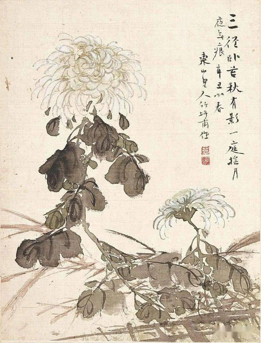 120年前的花鸟山水册,漂亮_竹坪_东山_马兆麟