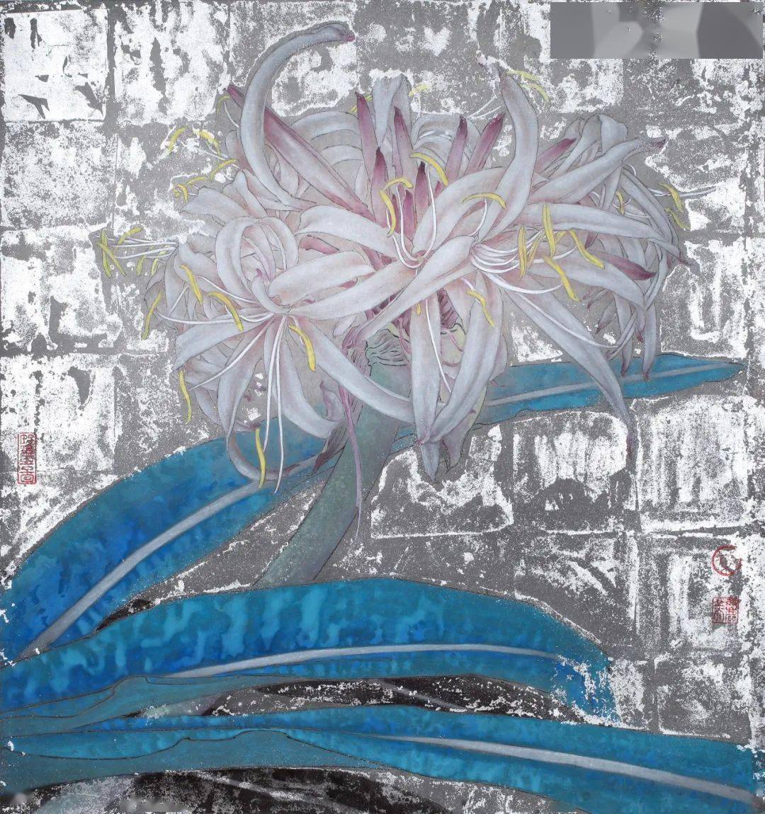 欣赏| 叶丽美工笔花鸟画51图,纤美温和又不失刚劲!