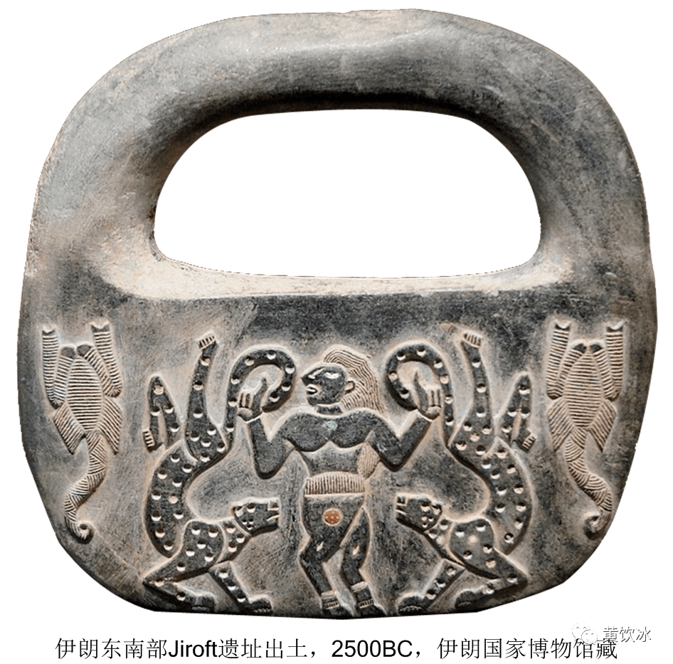 "双虎食人首"的起源解析:这种"双—单"构图模式的