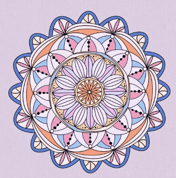 心动预告|"妙笔绘心"艺术心理疗愈体验活动第一期曼陀罗绘画活动开始