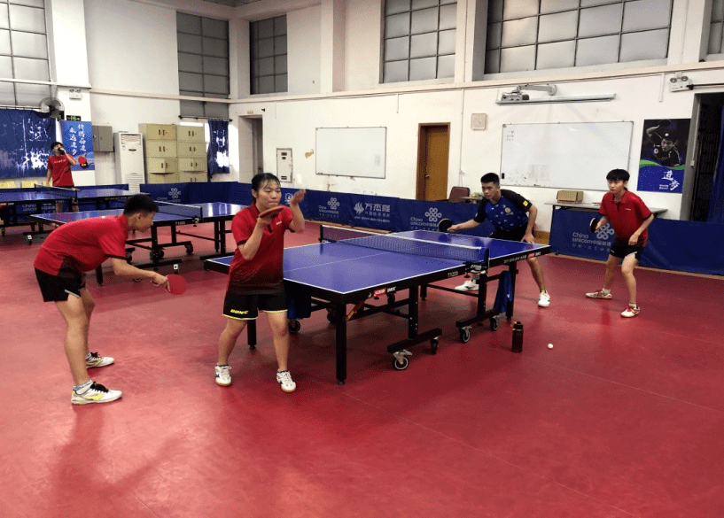 省运会专题快准狠变转中山体校乒乓球队积极备战省运会