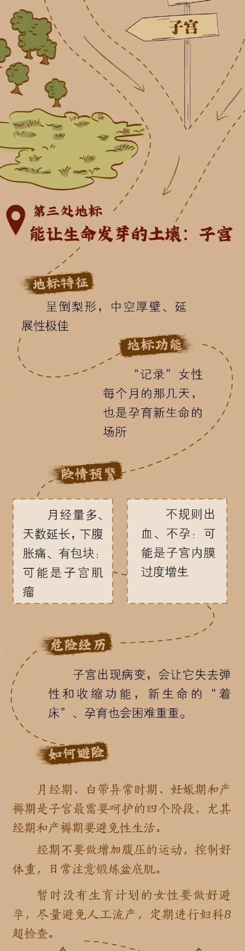 67世界女性生殖健康日一张历险地图带您了解女性生殖系统五个重要