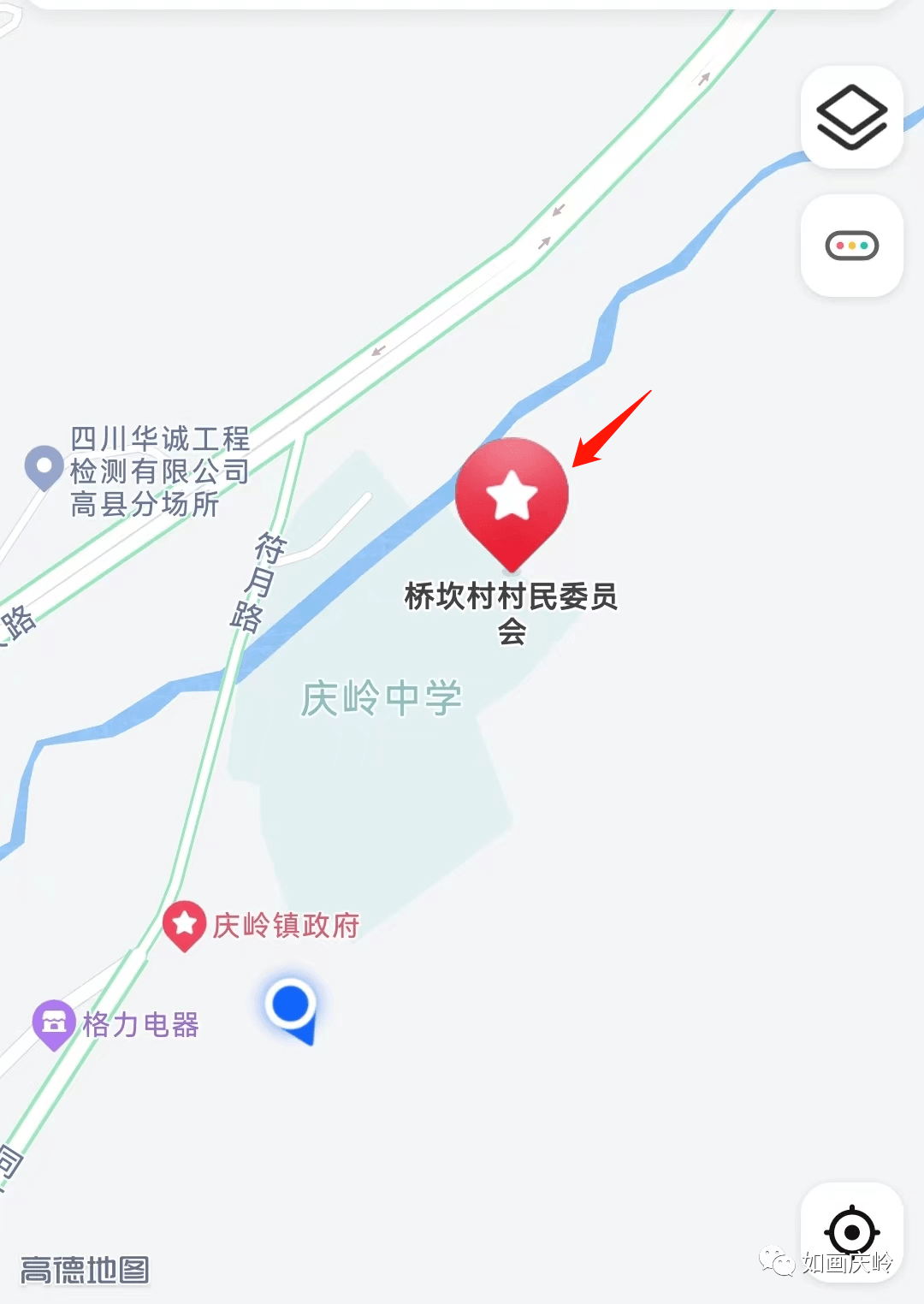 庆岭镇地图图片